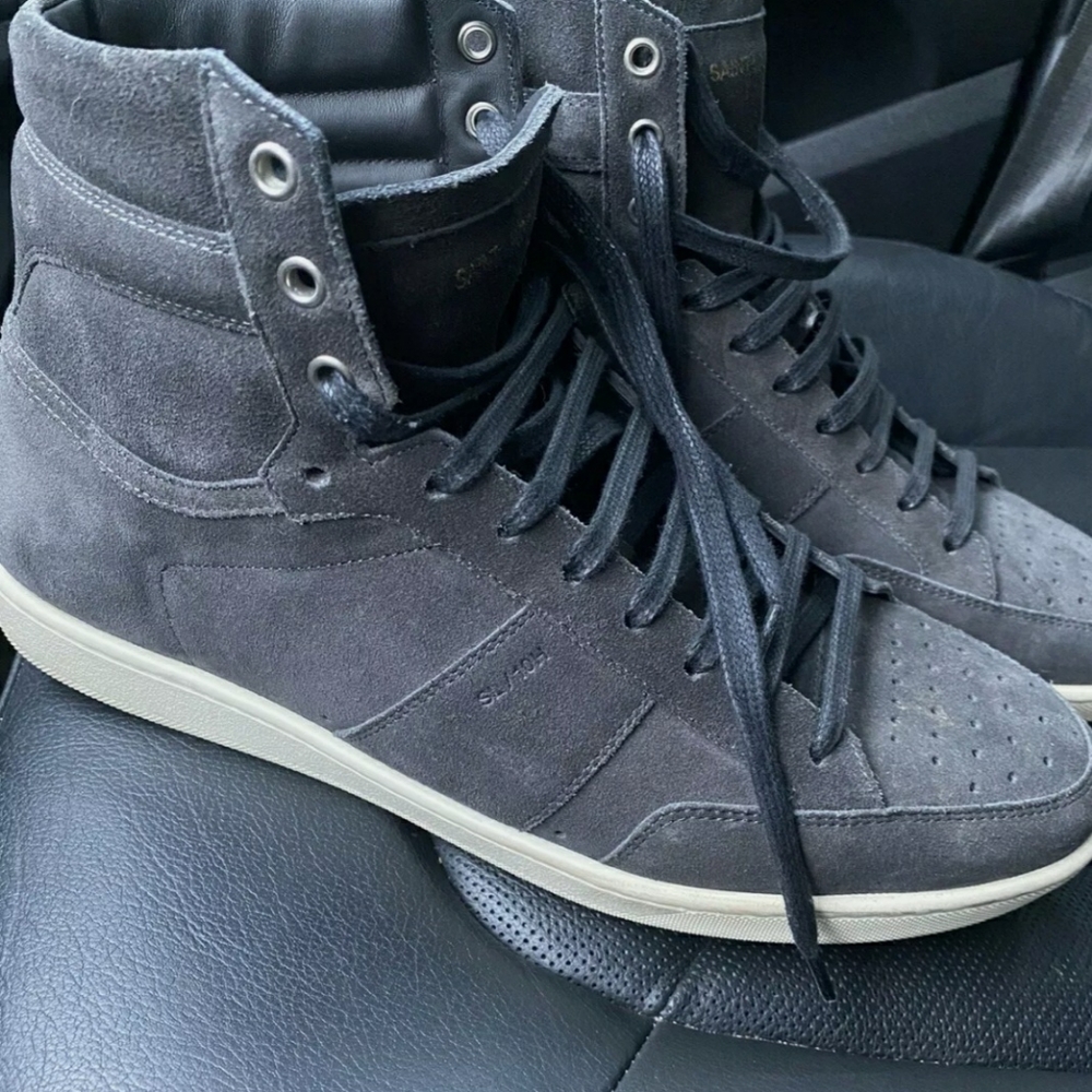 Men’s Saint Laurent Court Classic High Top Sneaker